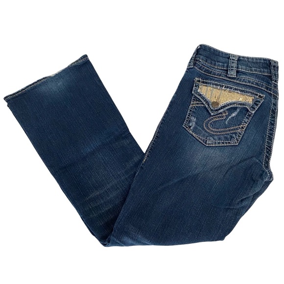 Silver Jeans Denim - Silver Jeans 30 Aiko 30/30 Suki Surplus Blue